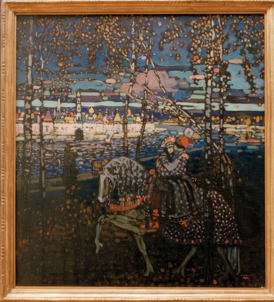 Riding Couple by Wassily Kandinsky